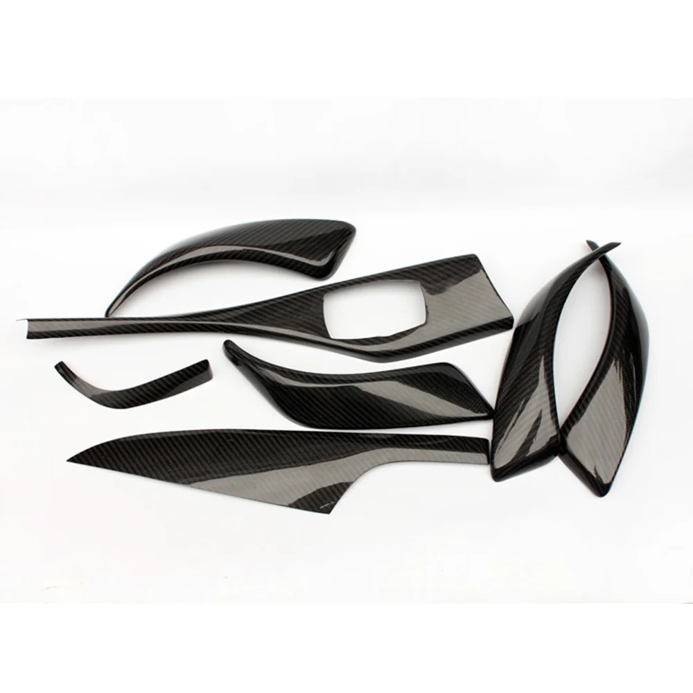 Стильные Внутренние Декоративные формовочные Планки из углеродного волокна для