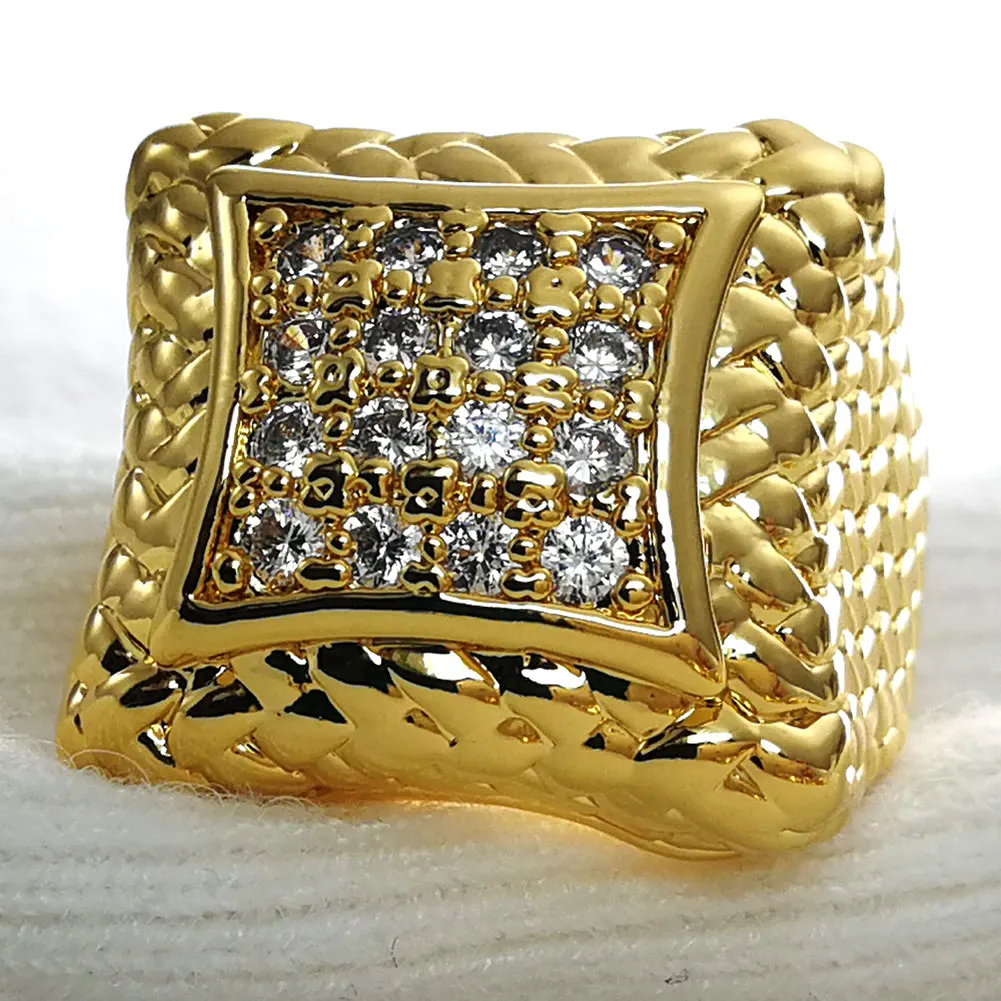 Обручальное кольцо с цирконием для мужчин и женщин размеры 8-15 R105 R280 | Украшения