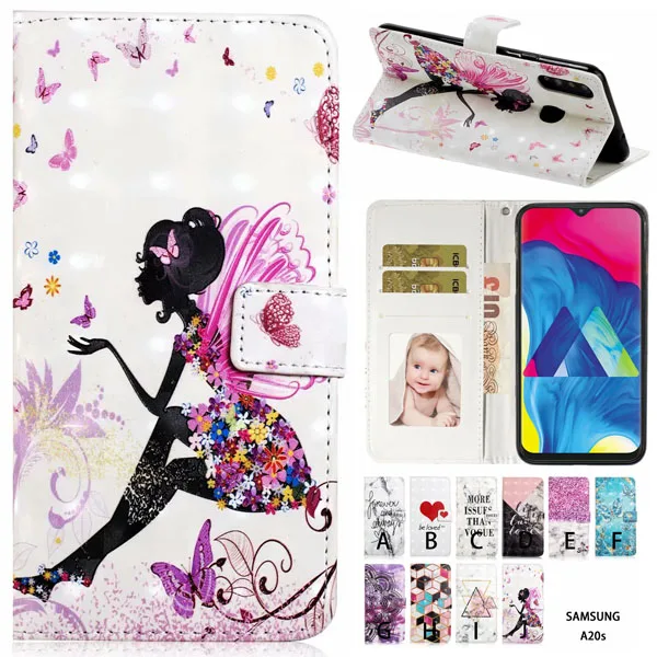 

Чехол-книжка из искусственной кожи для Samsung Galaxy A20S A10 A30 A40 A50 A70 A30S A20E M30 M20 M10