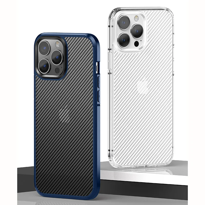 

Чехол из углеродного волокна для телефона iPhone 13 Pro max iPhone 12 Pro max iPhone 11 Pro max, Мягкий Силиконовый противоударный чехол