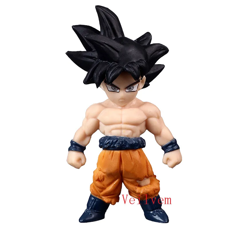 Dragon Ball Z Resurrection F Golden Frieza freeza морозильник против Гоку фигурка модель игрушки ПВХ Коллекционная кукла - Цвет: 8cm MINI size DRX24