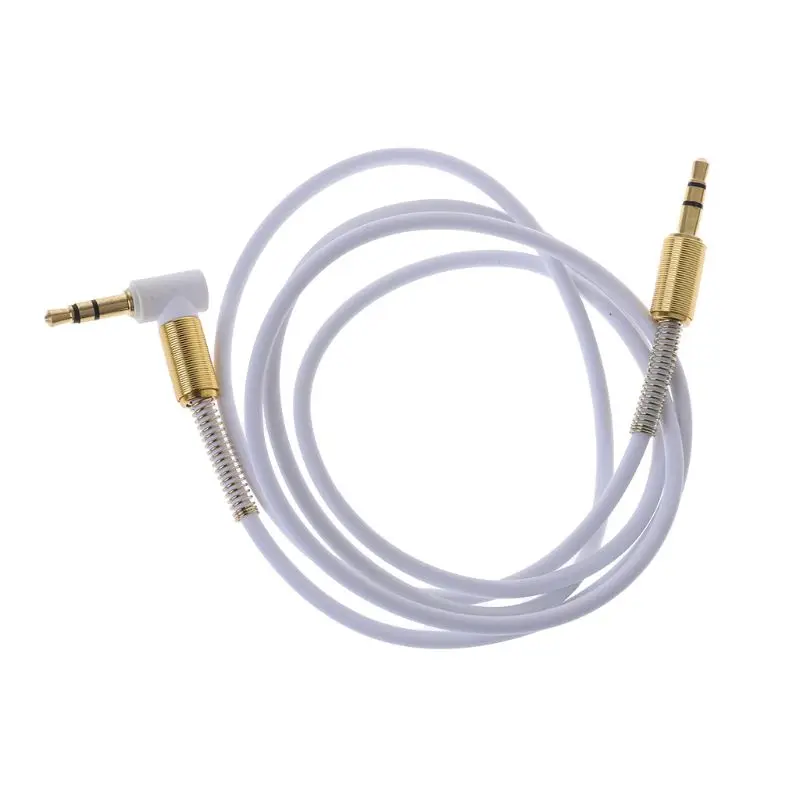

2021 New Car Aux Audio Cable 3.5mm Jack Male to Male HIFI Universal Stereo Audio Cable with 90 Degree Angle