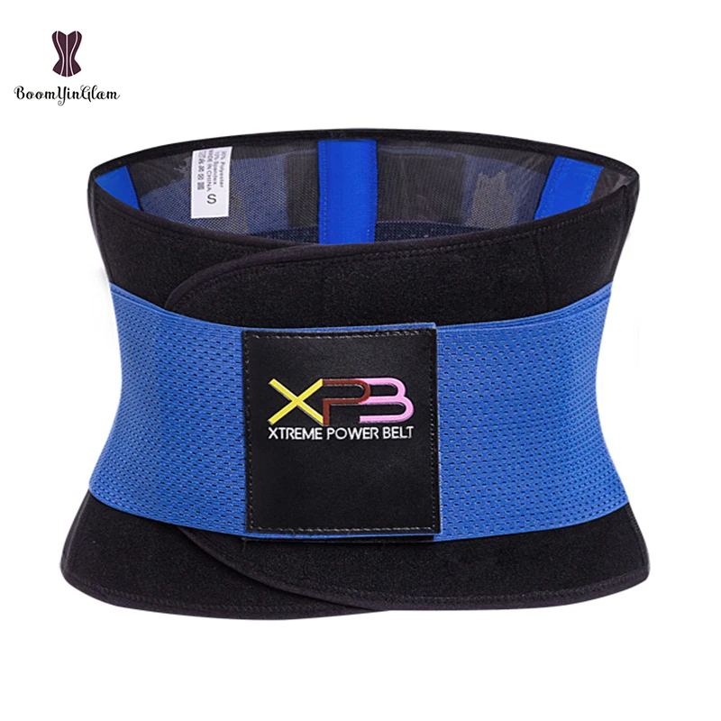 Dark Blue Неопреновый пояс для похудения, регулируемый пояс унисекс Xtreme power для похудения, термо-корректор, спортивный пояс для послеродового 603 - Цвет: Dark Blue