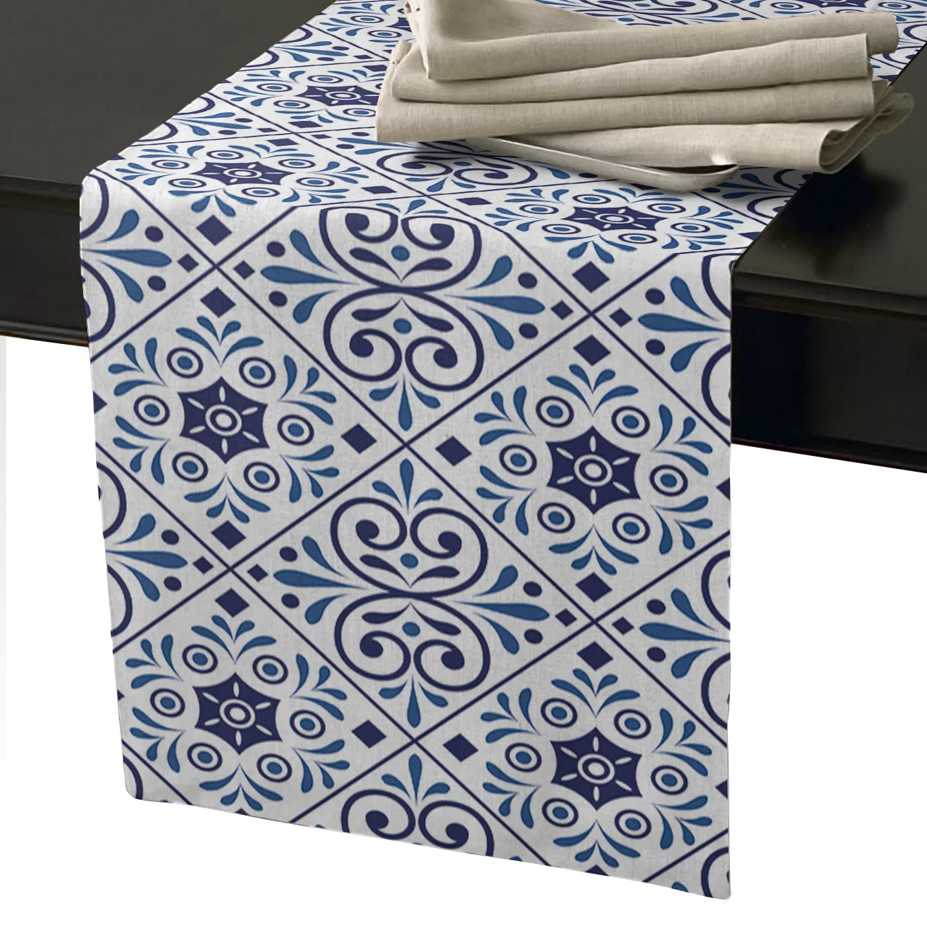 Классический старинная керамическая плитка фиолетовый Деревенский Настольная