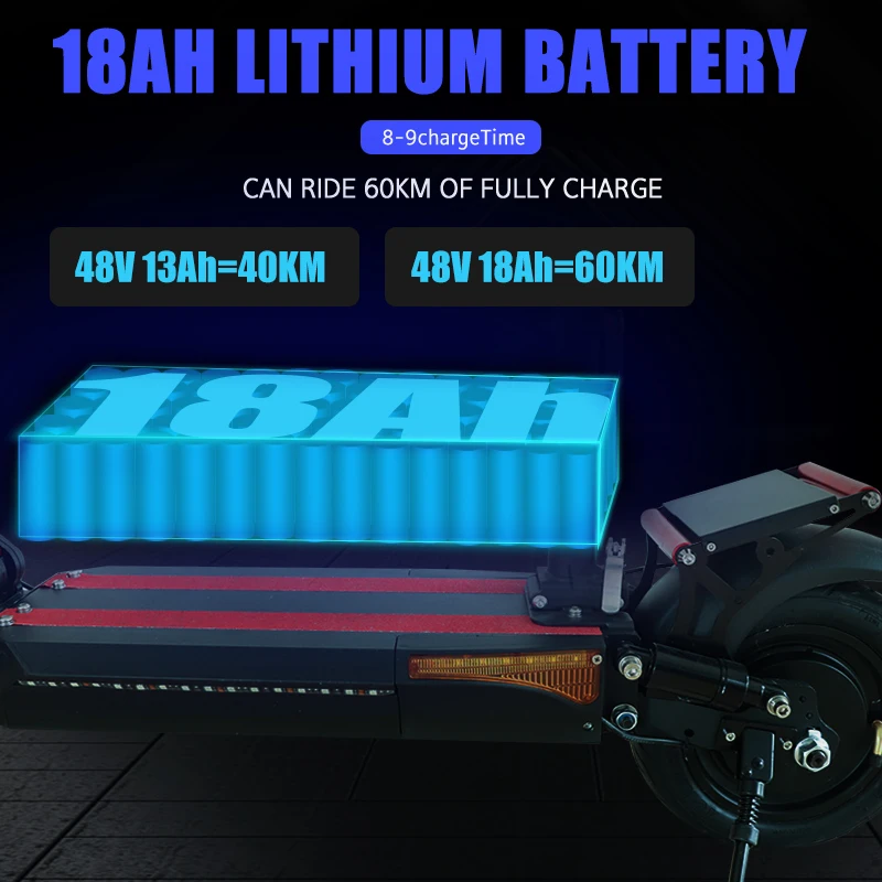 EU STOCK 48V 2000W Двойной Мотор электрические скутеры взрослые складной электрический