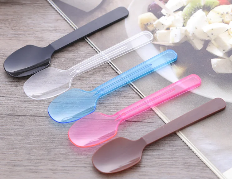 

Best price quality disposable ice cream tasting plastic tea spoon