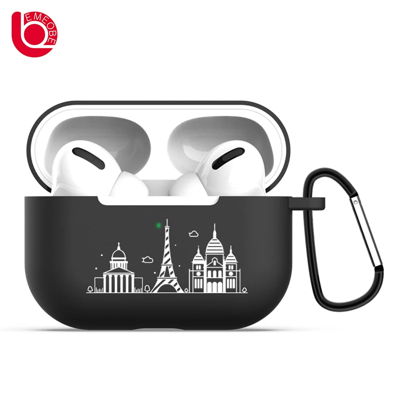 Силиконовый чехол для гарнитуры Airpods Pro Apple Bluetooth креативный | Электроника