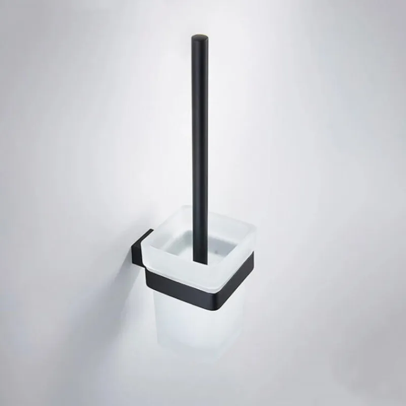 Держатель для туалетной щетки LIUYUE настенный квадратный золотистый держатель из
