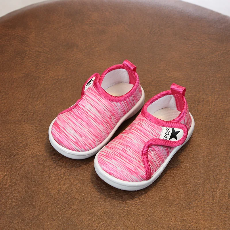 2019 Весенняя детская обувь для малышей Повседневная девочек и мальчиков Мягкая
