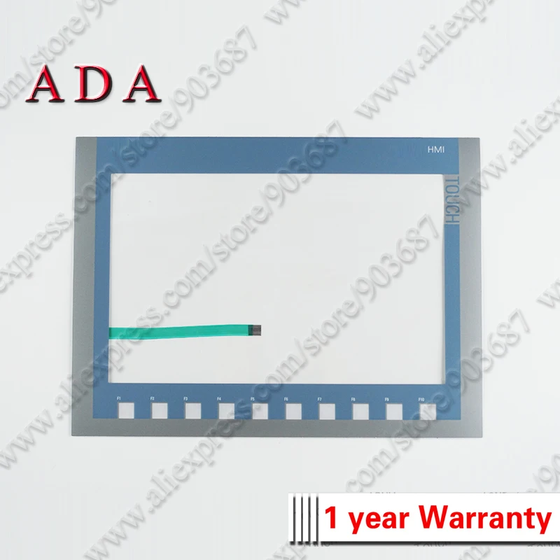 Сенсорный экран панель стекло дигитайзер для 6AV2123 2MB03 0AX0 6AV2 123 KTP1200 и мембранный