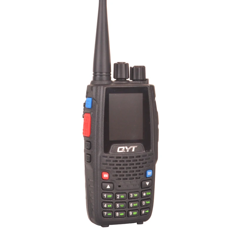 Четырехдиапазонный режим ожидания TX и RX Walkie talkie Scrambler QYT KT-8R портативный FM VOX цветной экран двухстороннее радио