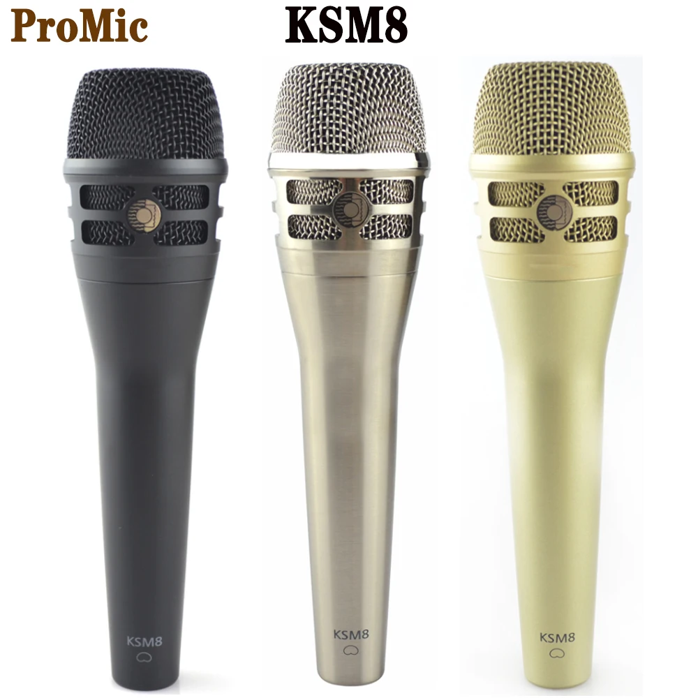 Проводной кардиоидный вокальный микрофон Ksm8 самый выдающийся для выступлений на