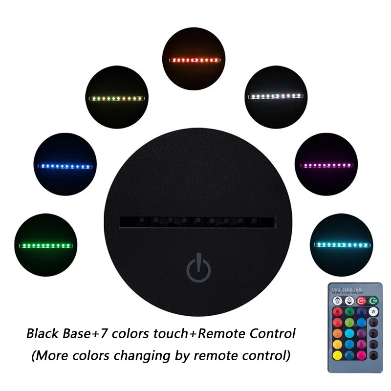 Светодиодный ночсветильник в стиле аниме рассекающий демонов лампа виде 3d для