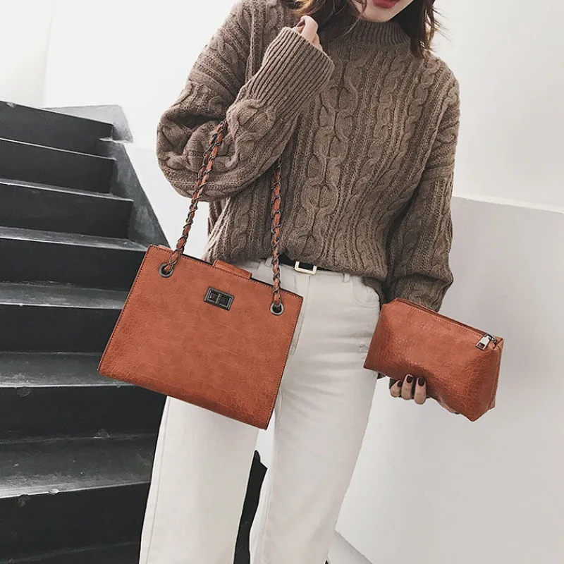 Розовая Женская сумка через плечо Sugao роскошные сумки женские дизайнерская