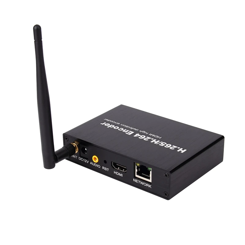 AABB-H.265 H.264 HDMI видео аудио Wifi кодировщик IPTV Rtsp Rtmp Onvif H265 для потоковая трансляция в