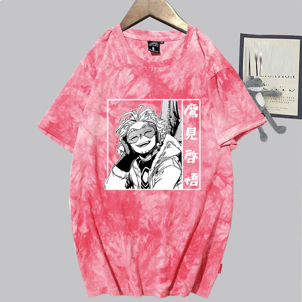 Футболка с аниме Моя геройская Академия повседневные мужские футболки коротким