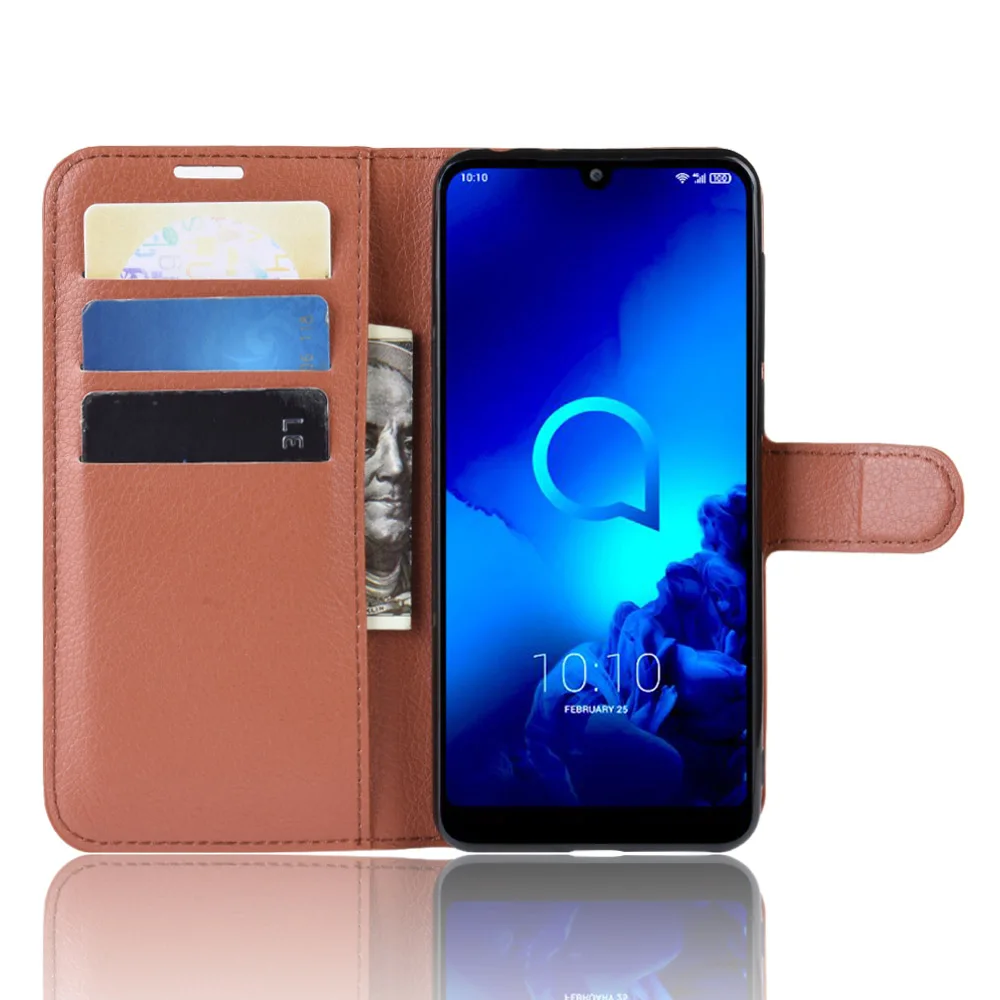 5039 чехол для Alcatel 3L, чехол, кошелек, карта, Стент, книга, стиль, флип, кожаный защитный чехол s, черный 5039U 5039D Alcatel3L Alcatel5039