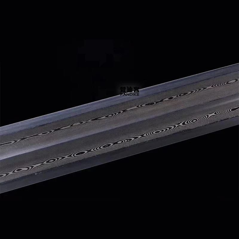 Качество ручной работы изогнутая сталь китайская династия Хань Восьмигранная