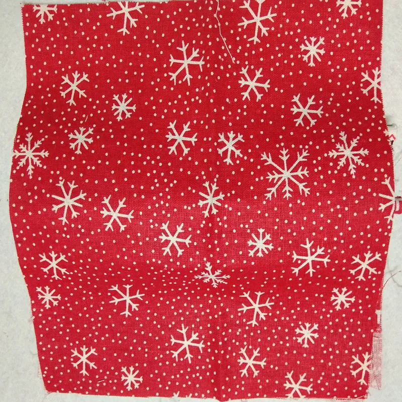 8 шт., 22x24 см, Рождественская Снежинка, олень, дерево, дом, хлопковая льняная ткань, плотная льняная ткань, маленький размер, пэчворк, для DIY, Se