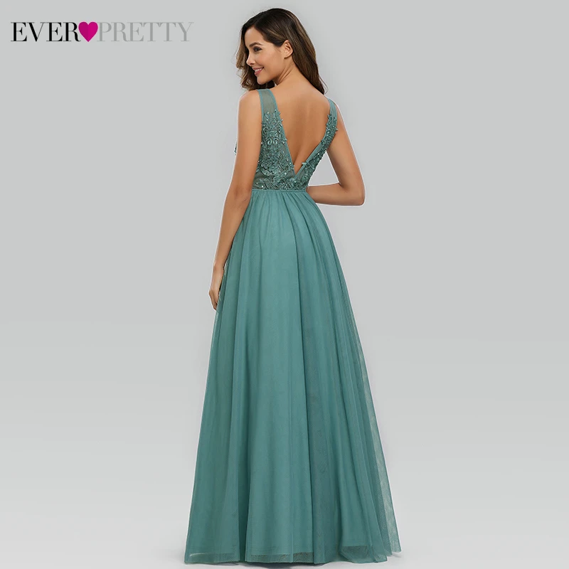 Robe De Soiree Ever Pretty Lace Бисероплетение Сексуальные Длинные вечерние платья размера плюс для свадебного банкета элегантные вечерние платья длиной до пола для выпускного вечера