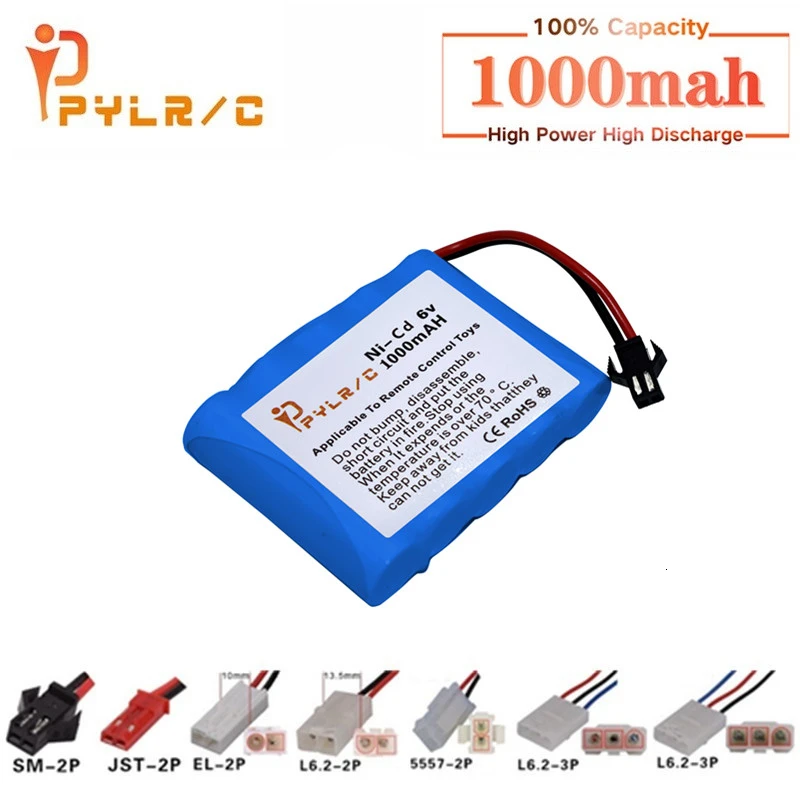 Аккумуляторная батарея 6 в для радиоуправляемых игрушек автомобилей танков