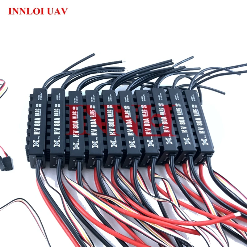 DIY ESC HOBBYWING XRotor PRO 80A HV BLDC V4 Для мультикоптеров сельскохозяйственных дронов [INNLOI UAV