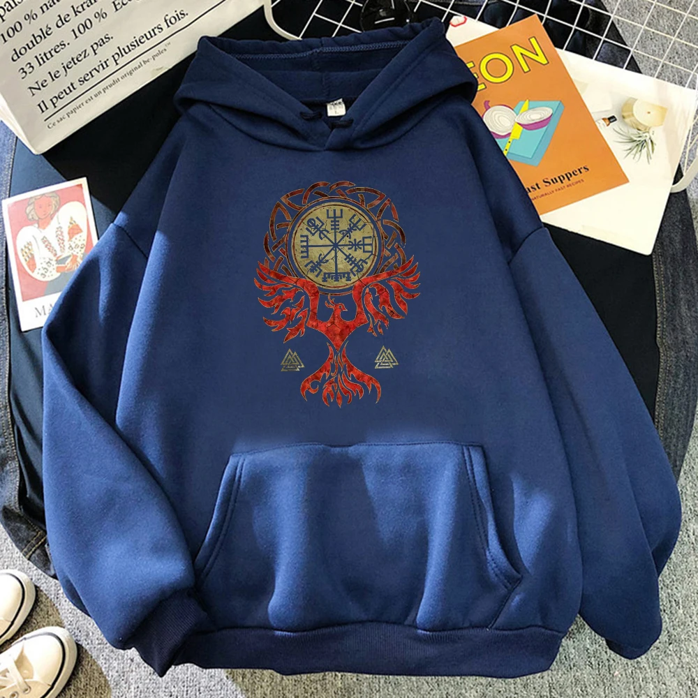 

Odin Vikings Movie Printing Hoodies Man Autumn High Quality Hoodie Street Casual Hoody Hipster Loose Fleece Woman Sportswear