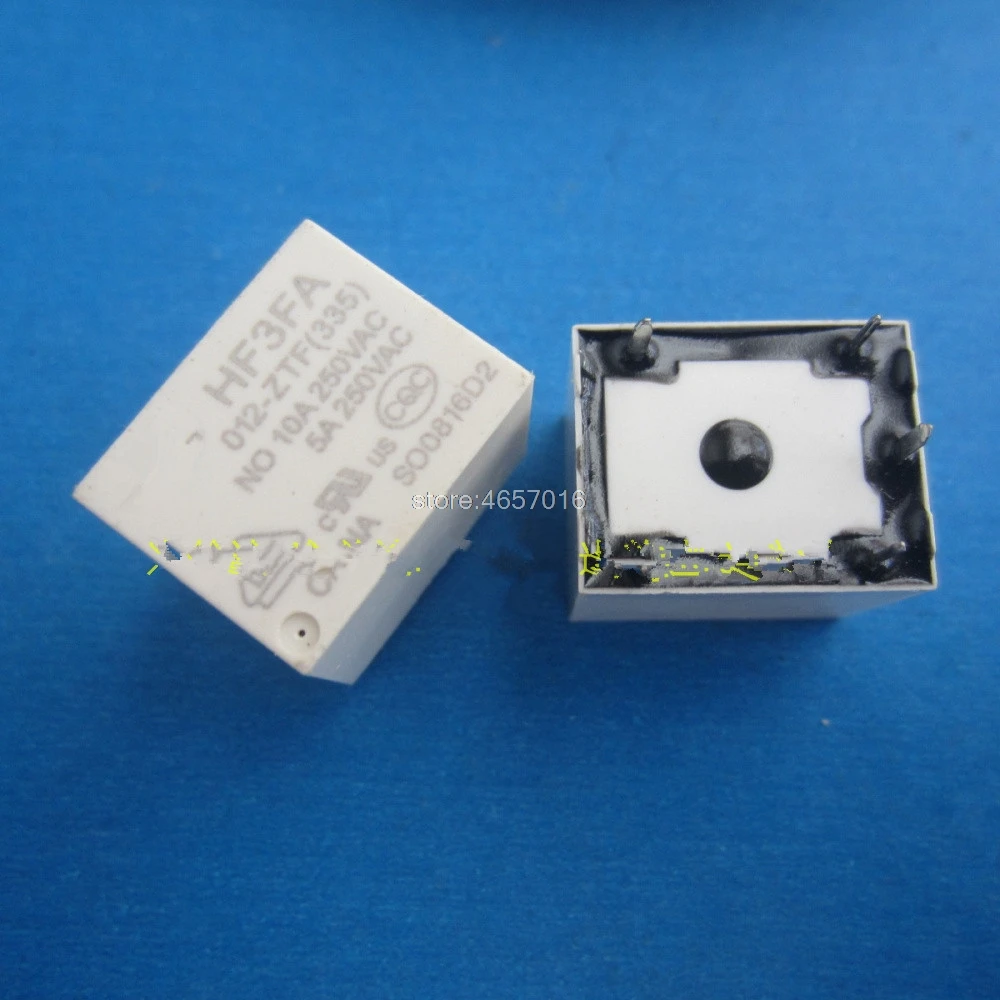 

10pcs/lot Relay HF3FA-012-ZTF (335) 10A 5-pin T73 HF3FA-012-ZTF