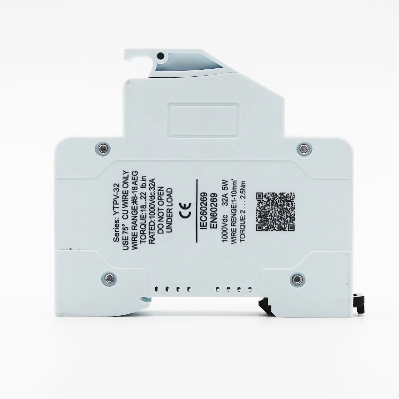 Основание держателя Солнечный ПВ предохранитель подходит для предохранителя 10*38