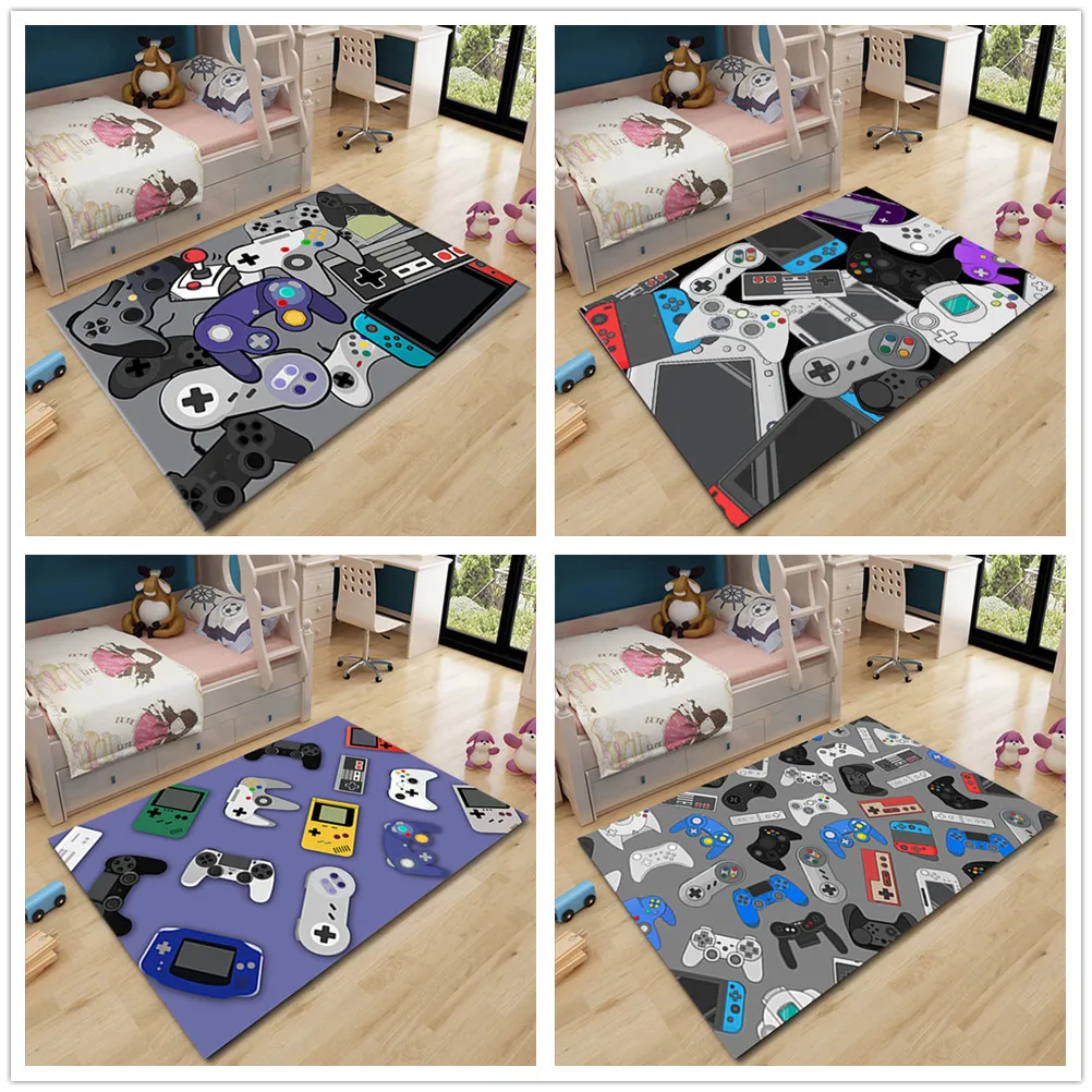 

Cartoon 3D Printed Large Carpet Baby Bedroom Play Crawling Floor Mat For Children Safety Room Playing Carpet Kids Game Area Rugs