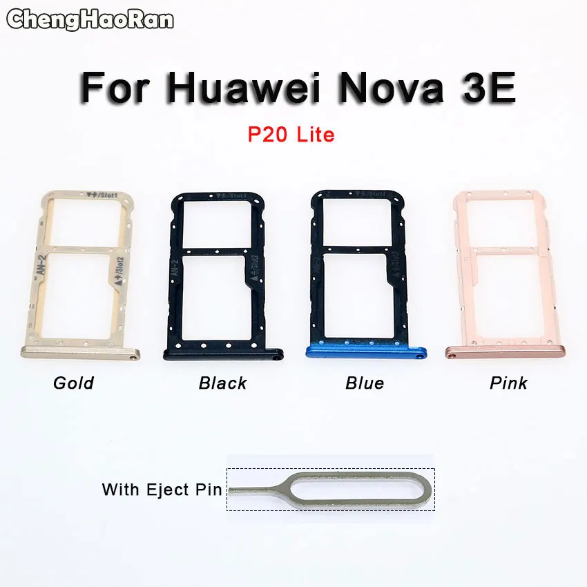 ChengHaoRan SIM микро безопасная цифровая карта памяти лоток Двойной Слот держатель