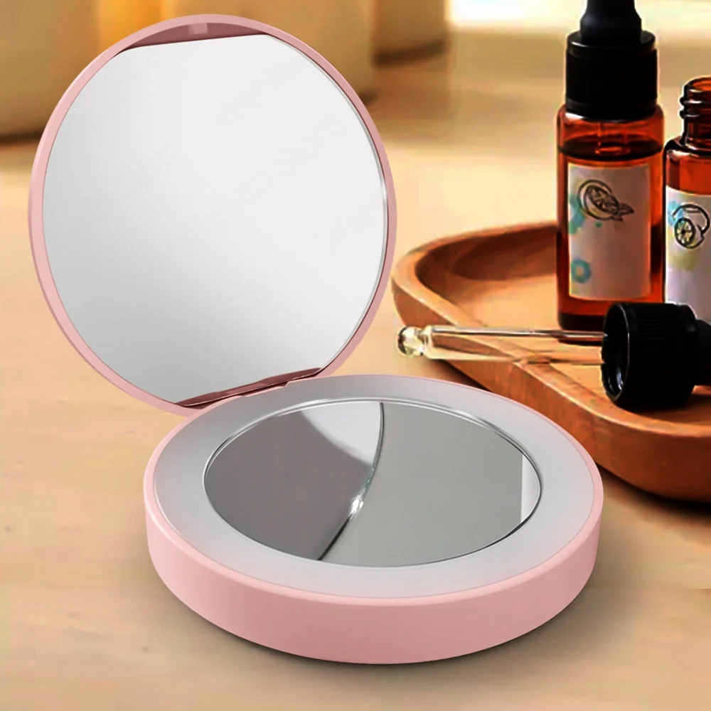 Светодиодная лампа для макияжа зеркало ванной комнаты туалетный столик гибкое