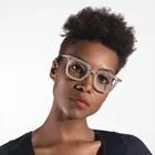 Прогрессивные фотохромные женские очки для чтения с красным леопардовым принтом, солнцезащитные очки для дальнозоркости со стразами FML