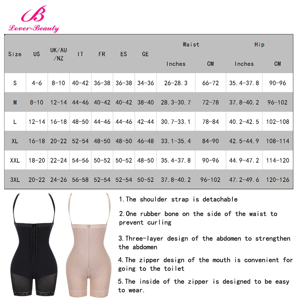 Lover Beauty High Waist Control Panties Butt Lifter Seamless Slimming Underwear Women Postpartum Tummy Control Shapewear
