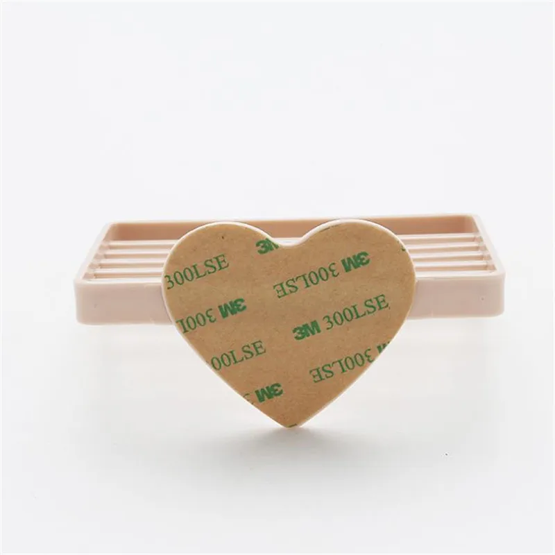 Лидер продаж 1 шт. Коробка для мыла в форме сердца ванную комнату душе тарелка