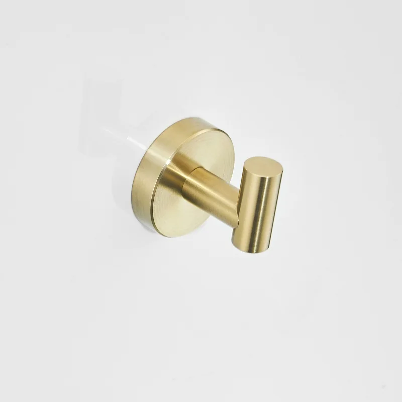 Крючок для халата из нержавеющей стали настенный крючок полотенец черный