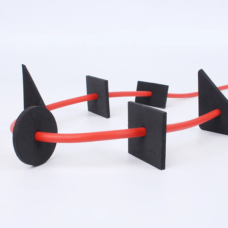 

YD&YDBZ Geometric Foam Long Necklaces For Women Strange Thick Link Rubber Rope Nomination Necklace 2021 Costume Jewelry Choker