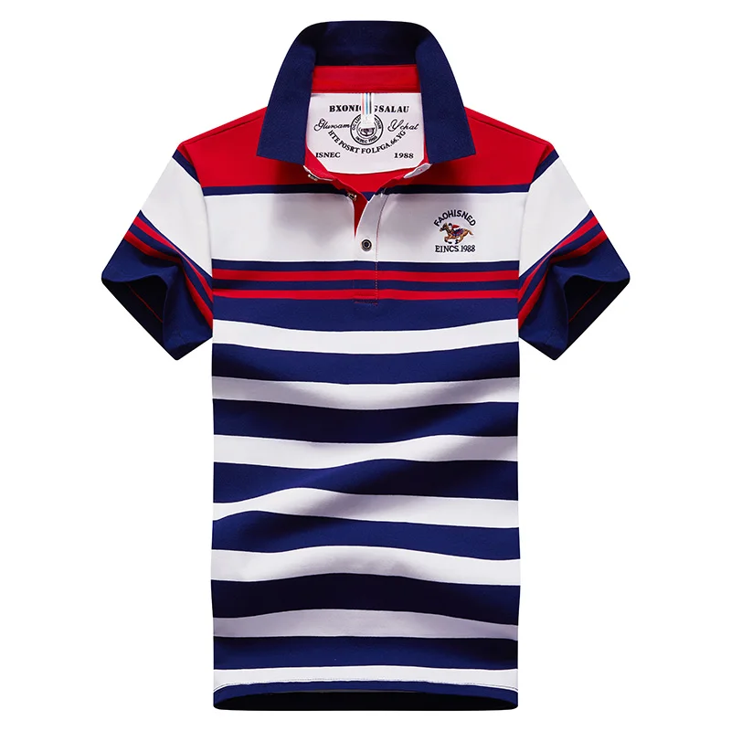 DARPHINKASA тонкая рубашка-поло дышащая с коротким рукавом мужская мода деловая