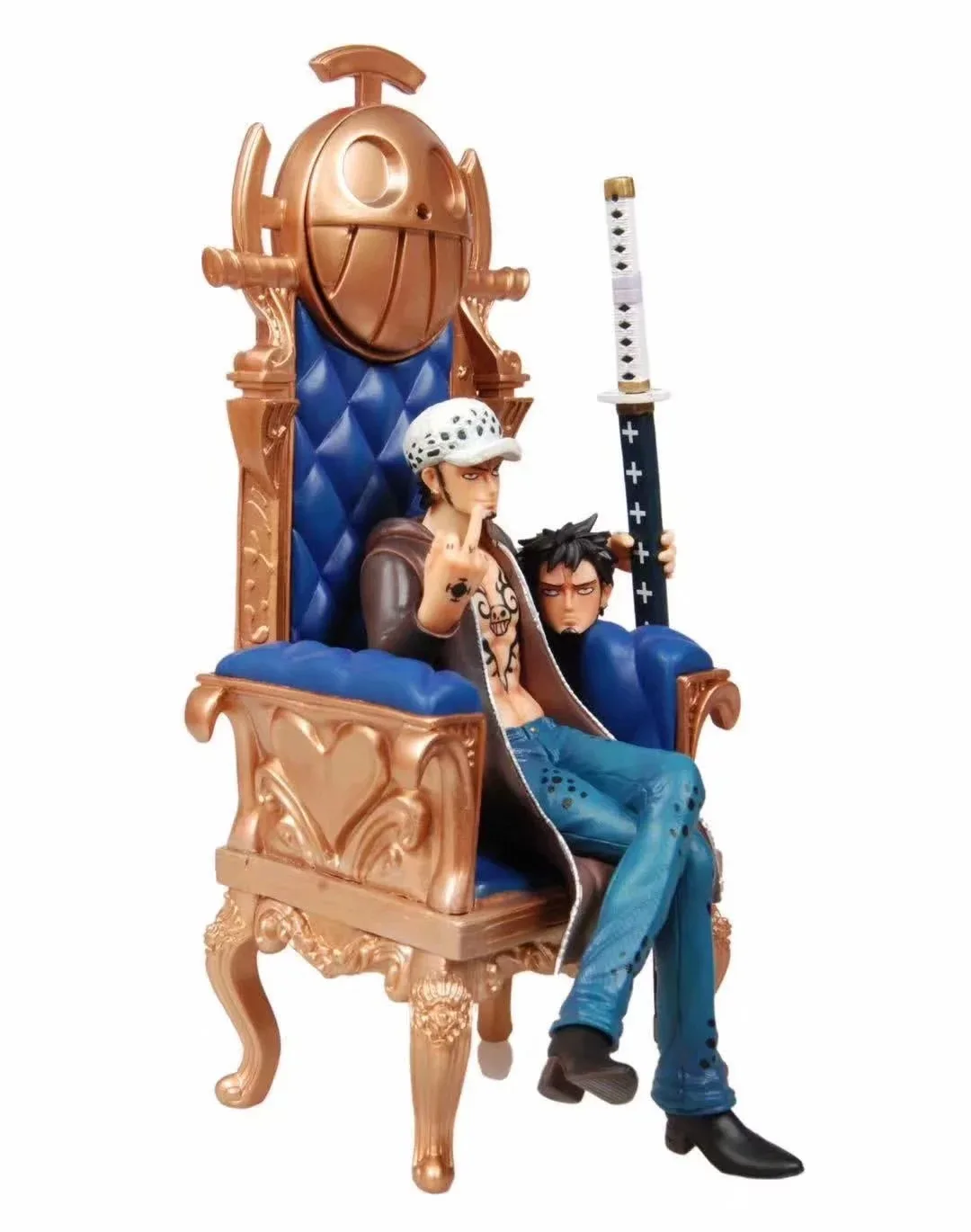 

Anime One Piece Trafalgar Law in a Sofa PVC Model Figure Toy