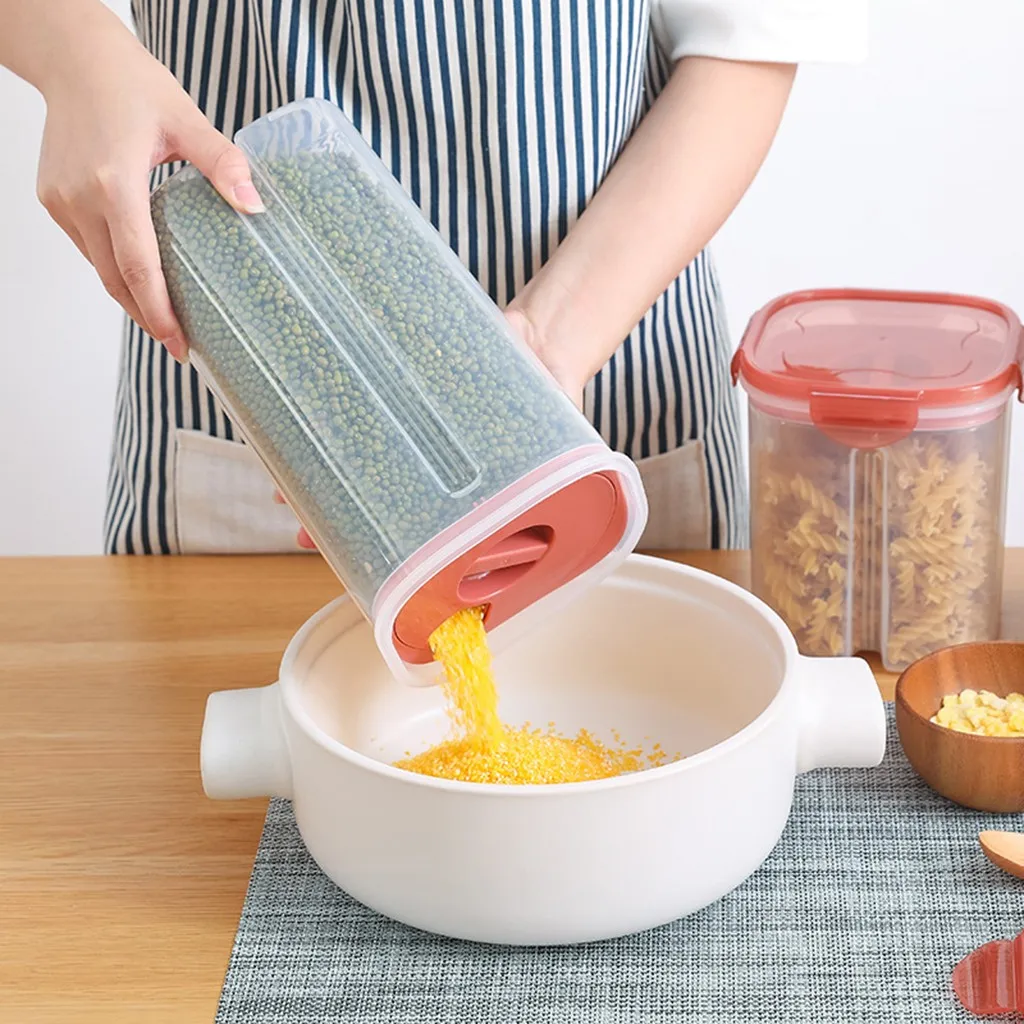 Многослойная коробка для хранения кухонный разделенный герметичный контейнер с