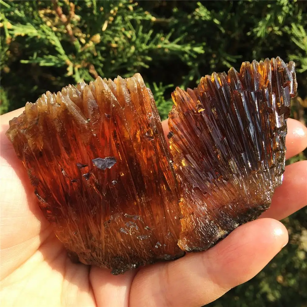 Натуральный Желтый Янтарный кальцит 2 шт. необработанный камень Хрустальный