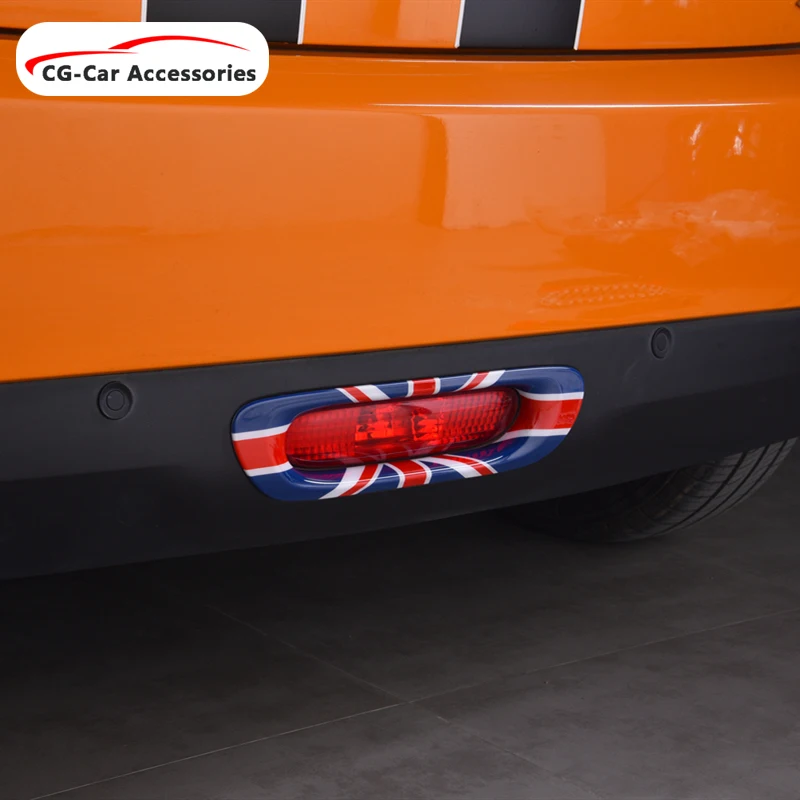 

Car rear bumper Fog light decoration frame For BMW MINI Cooper S F55 F56 JCW car styling accessories exterior Lamp Cover sticker