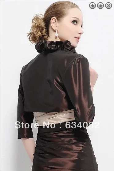 

free shipping 2016 satin dress women elegant dress plus size vestidos formales short Mother of the Bride Dresses with jacket