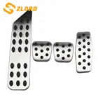 Накладка на педали автомобиля Zlord для Chevrolet Cruze, Trax, Malibu, Opel Mokka 2013-2015, ASTRA J, Insignia
