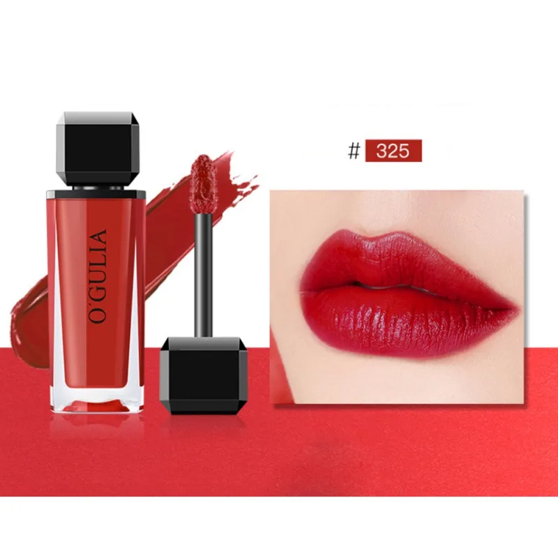 Makeup Lip Gloss Lips Glaze Matte Liquid Lipstick For Ladies Waterproof Moisturize Tint | Красота и здоровье