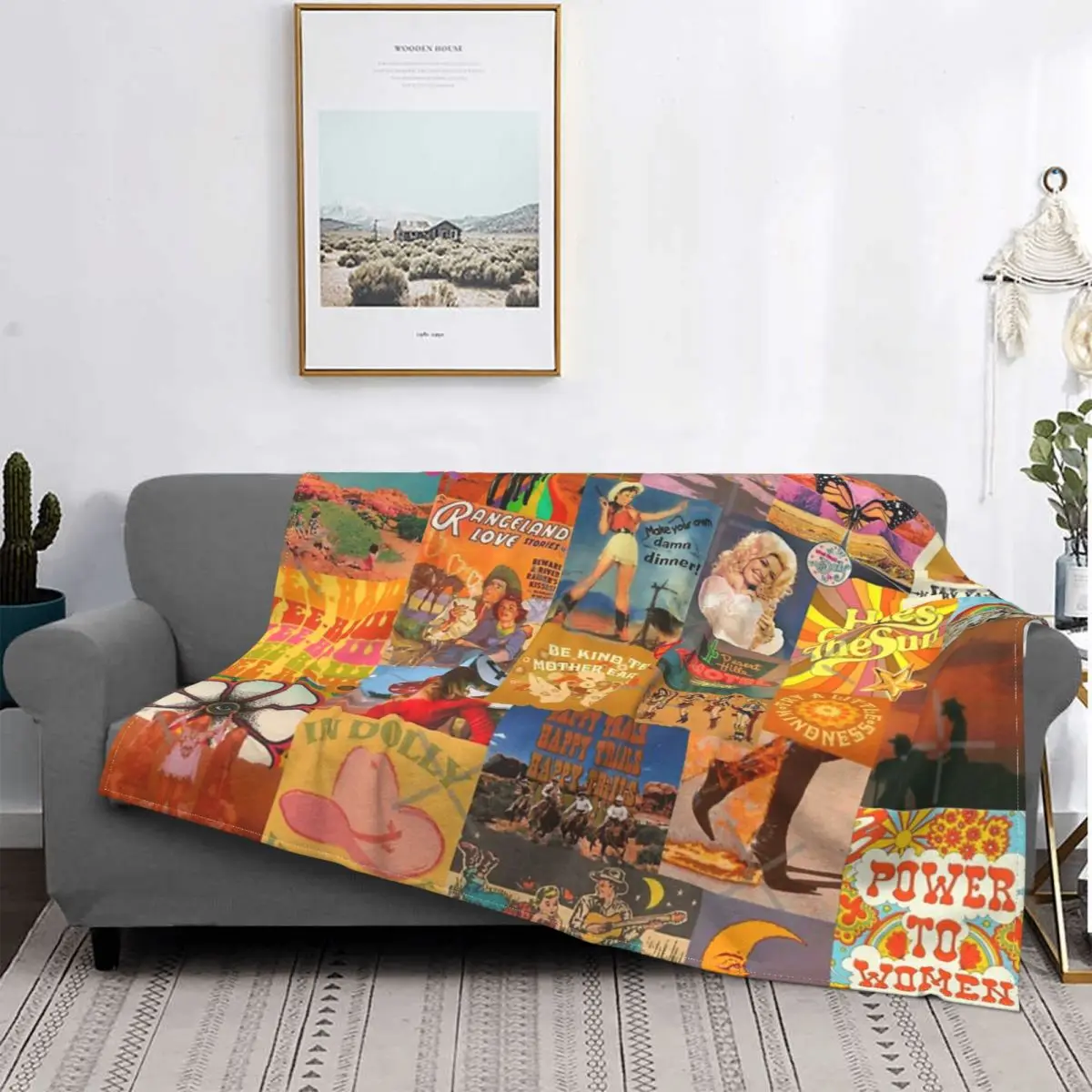 

Manta de коллаж Западный, colcha de cama, alfombra a cuadros, toalla de playa, sudadera con capucha, alfombra de orada islada
