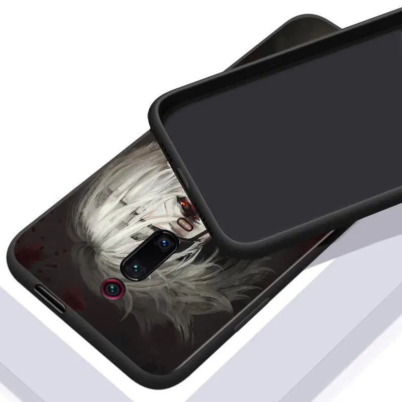 

Anime Tokyo Ghoul For Xiaomi Redmi S2 Y2 9 9 Prime 9C 9A 9T 9AT K30 K30S K30i K40 Note 9 Pro (5G) Black TPU Phone Case