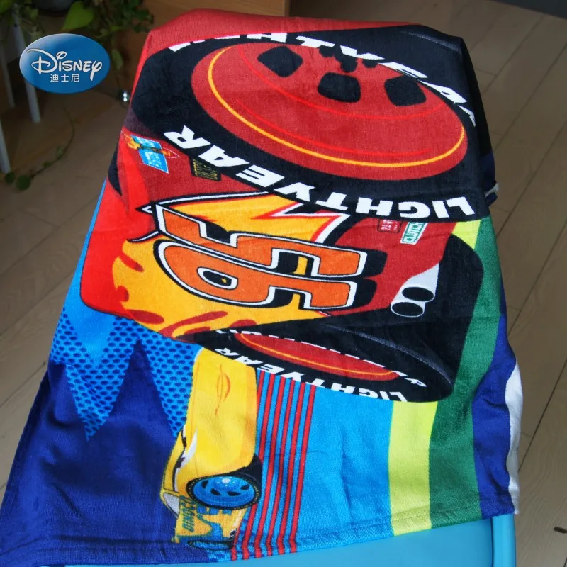 Disney/милое розовое летнее пляжное полотенце с Минни Маус И Микки из хлопка для детей, банное полотенце для девочек, 75x150 см