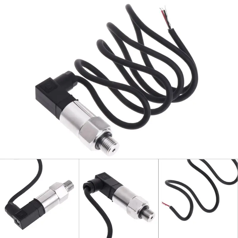 

G1/4 Pressure Transmitter Transducer for Water Gas Oil 4-20mA Output 0-1.6MPA