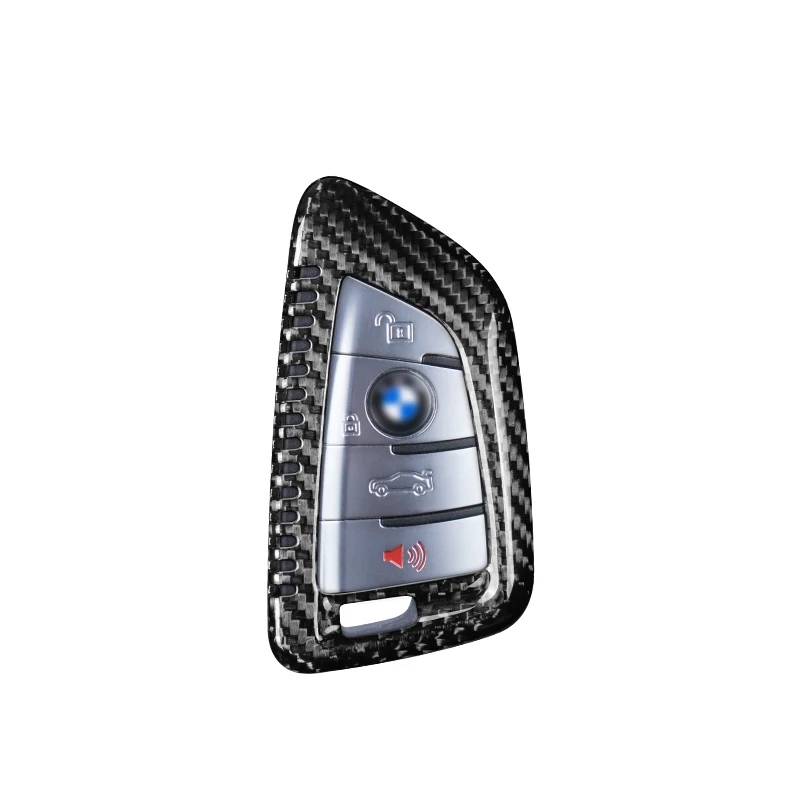 

Чехол для автомобильного ключа из углеродного волокна, чехол для ключа для BMW 2-Series 3 5 6 7 Series M5 X1 X2 X3 X5 X5M X6 X6M, аксессуары для стайлинга автомобиля